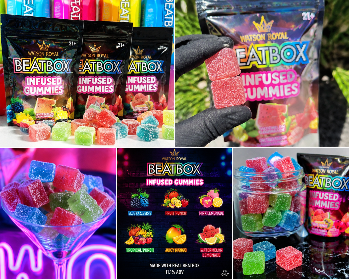BeatBox Infused Gummies