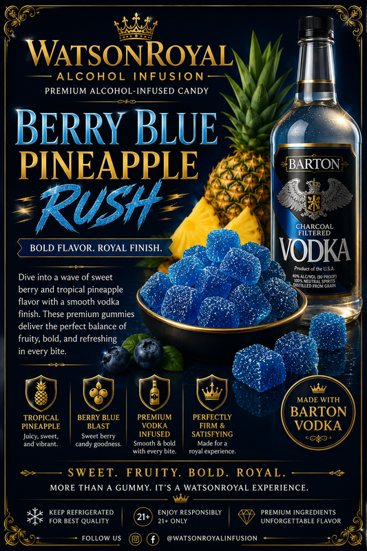Berry Blue Pineapple Rush